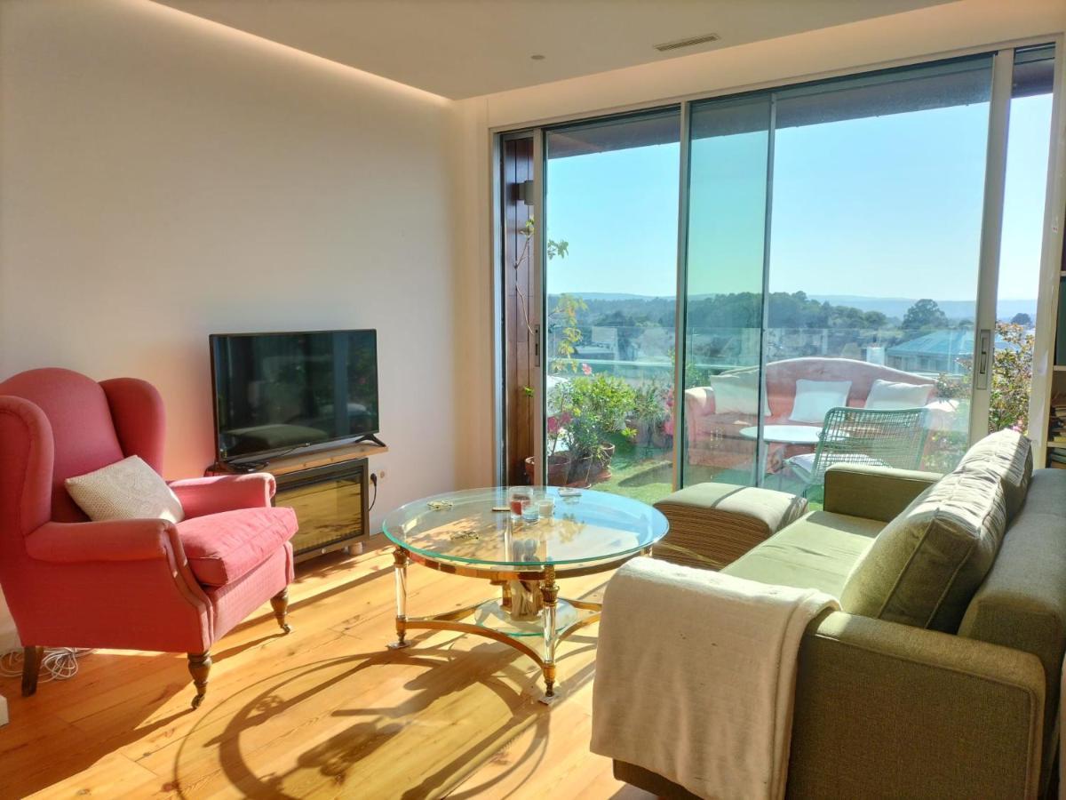 Preciosa Habitacion Suite En Atico Con Terraza ซานติอาโก เด กอมโปสเตลา ภายนอก รูปภาพ
